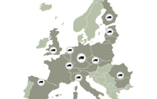 Logistique du groupe STORCH-CIRET, leader européen en outils et accessoires de peinture professionnelle.