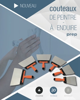 Outils Ciret -couteaux de peintre à enduire – Prep - Ciret