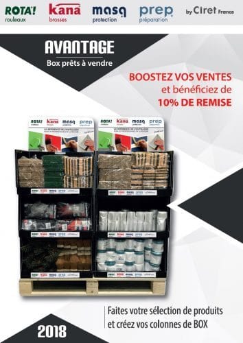 Promo box noirs Ciret RKMP Rota Kana Masq Prep
